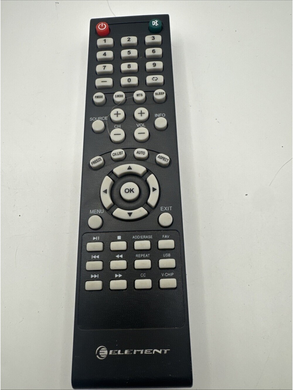 Original Element JX-8066A TV Remote Control Television